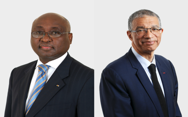 Donald Kaberuka and Lionel Zinsou, bridge makers