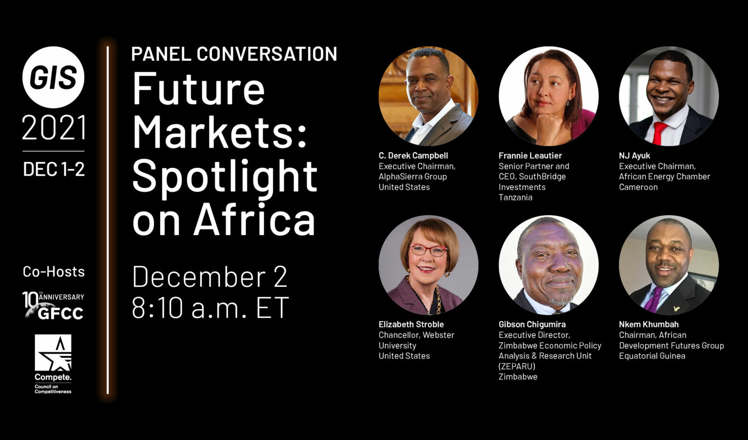 Frannie Leautier took part in the 2021 edition of the Global Innovation